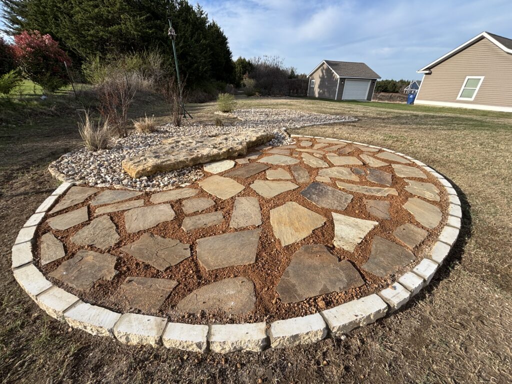 Flagstone detail Van Alstyne