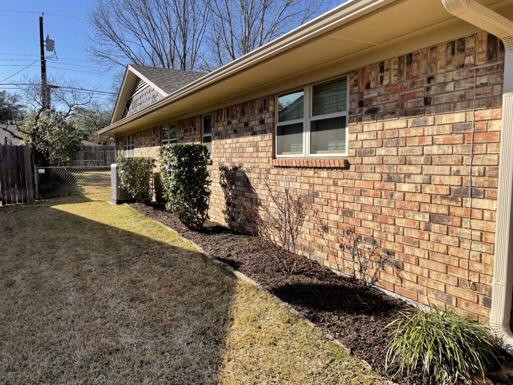 Mulch installation Pottsboro TX